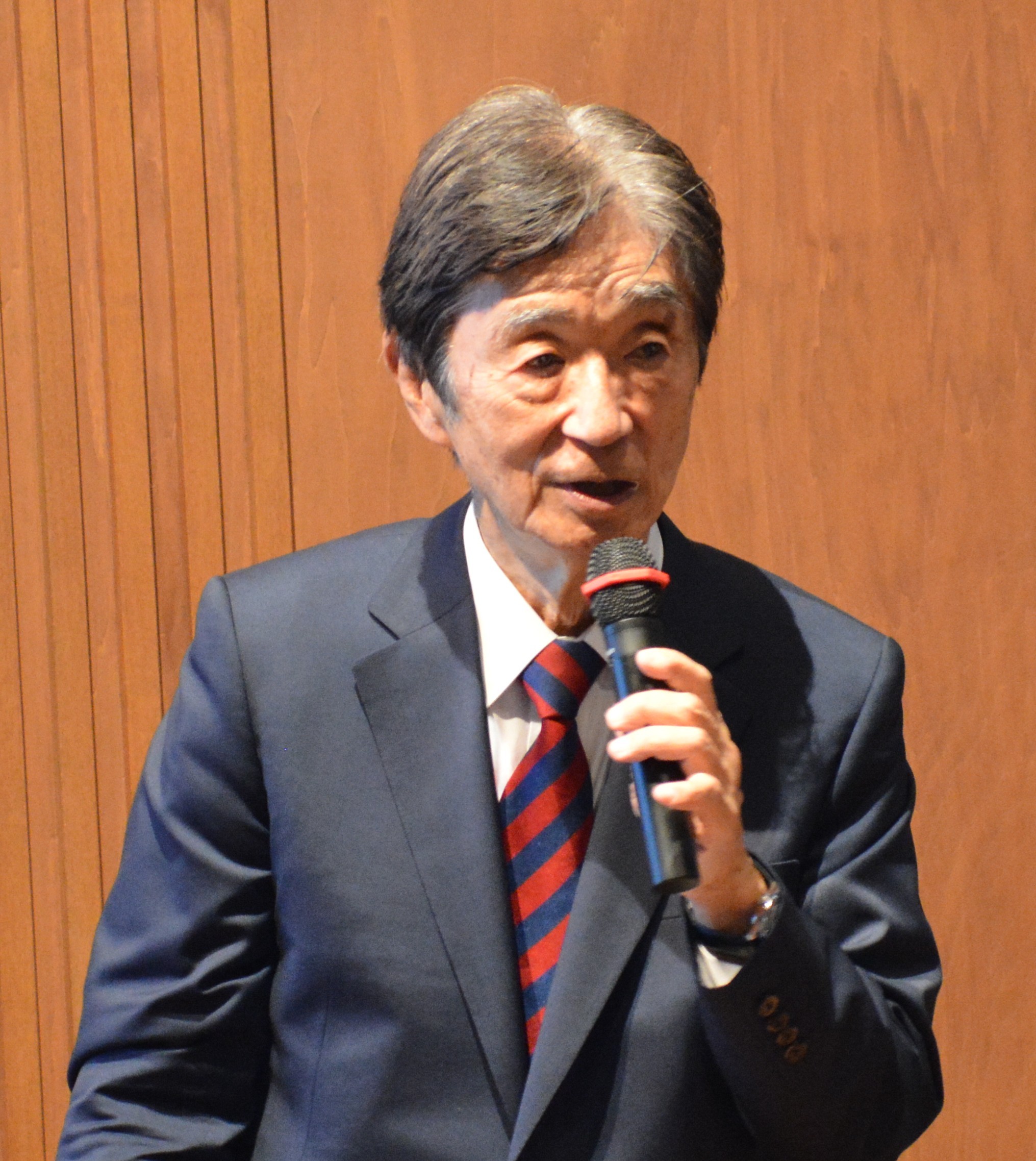 3年全体講話 安西 祐一郎 氏